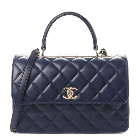 chanel navy bag|chanel bags second hand.